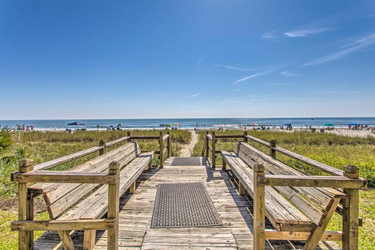 Beachy Condo With Pool Access And Steps To Boardwalk! Myrtle Beach Exterior foto